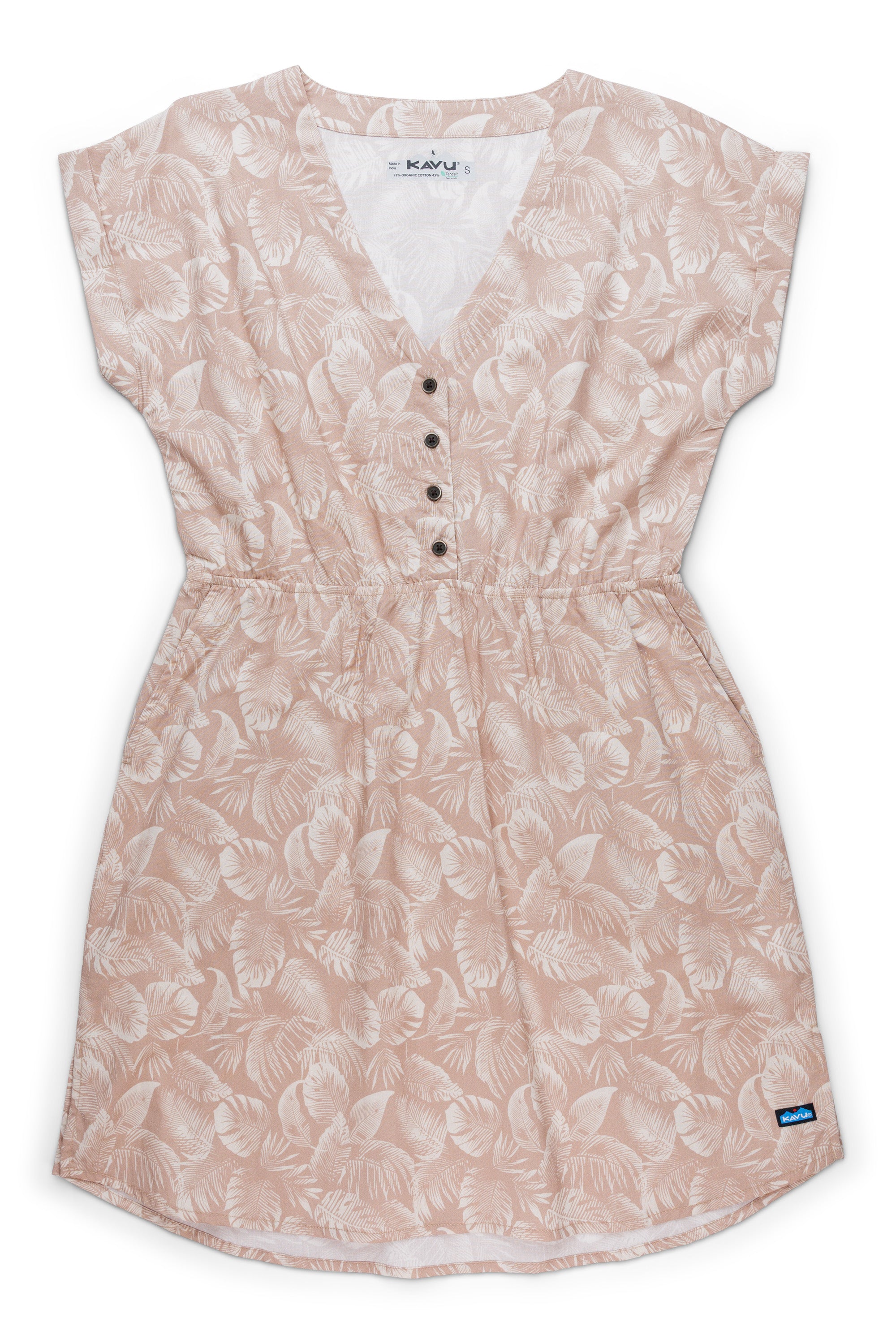 off-white sweet bloom dreamscape organic cotton mini dress KAVU Dreamview Dress