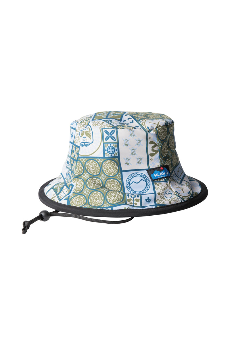 KAVU Fisherman's Chillba Reversible Adult Bucket Hat One Size OSFA Tie  Dye/Black 