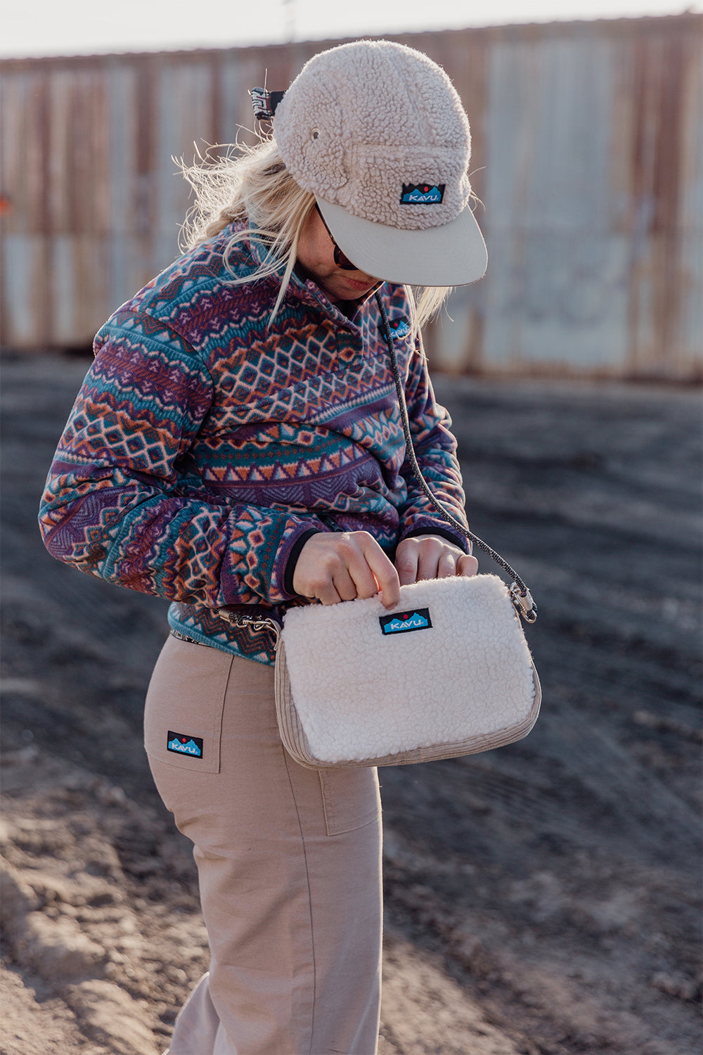 Kavu cavanaugh fleece jacket top