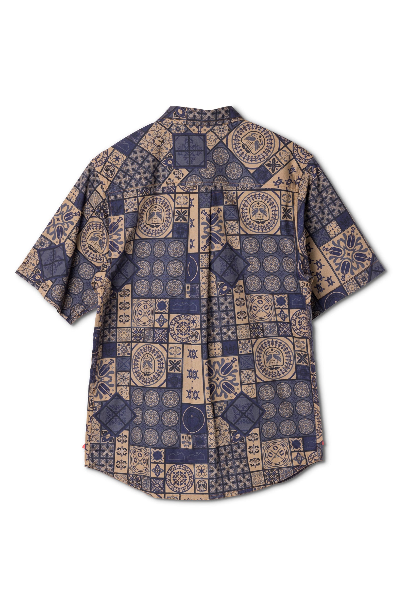 Patchwork やわらかい Thai bandana shirt XL