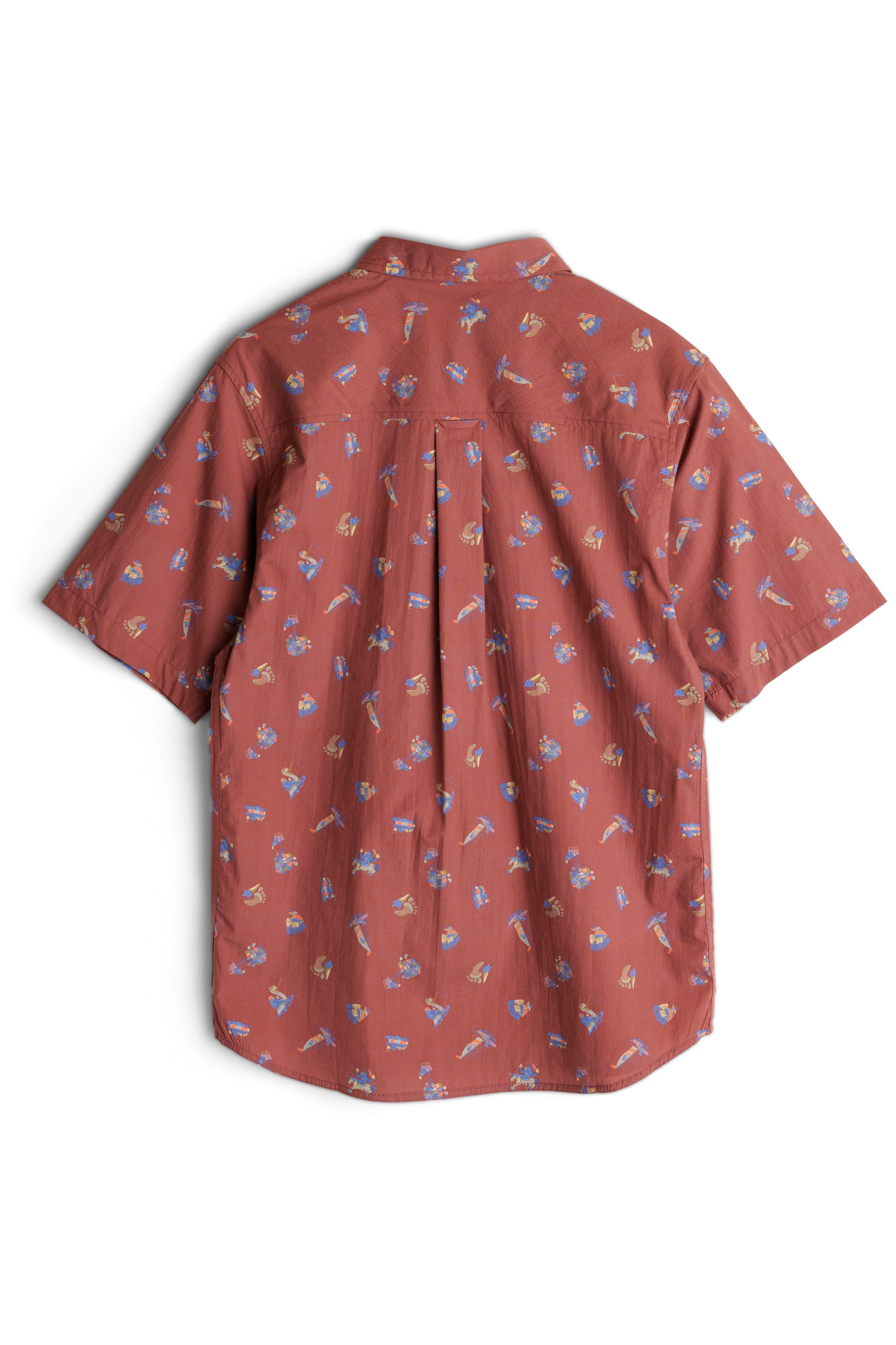 KAVU Men's The Jam Short Sleeve Button-Down Shirt - Casual Organic Cotton Poplin