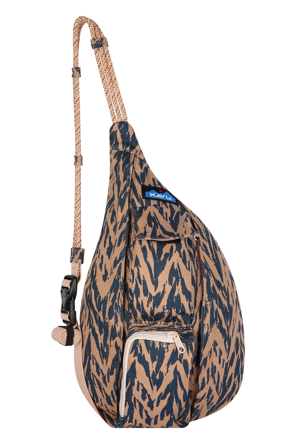 Kavu Mini Rope Sling Tafft Backpack-Women's cheapest Travel-Hiking-Chevron-NWT-MSRP $55-