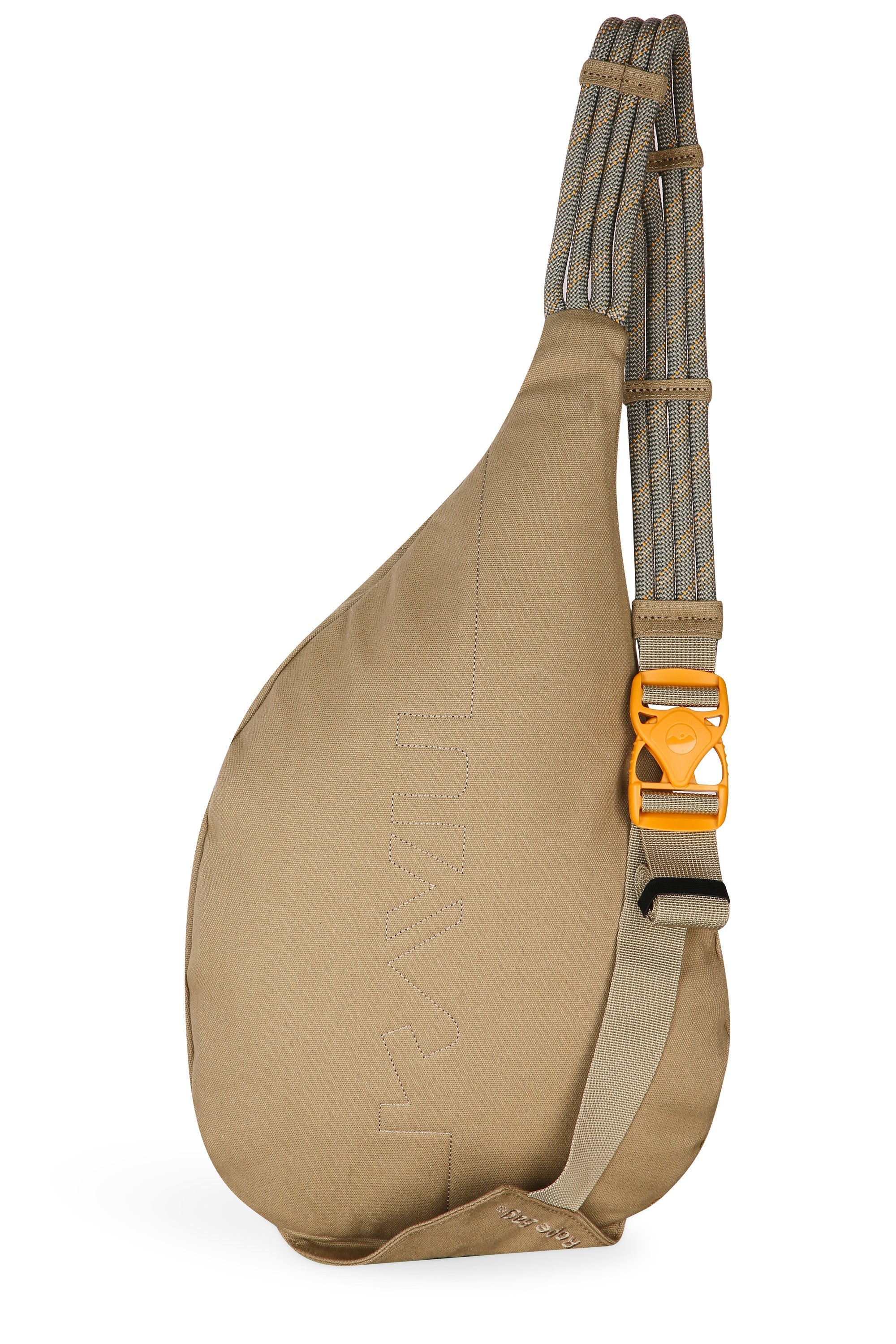kavu mini rope bag crossbody shoulder cotton backpack KAVU Rope Bag Sand Blot