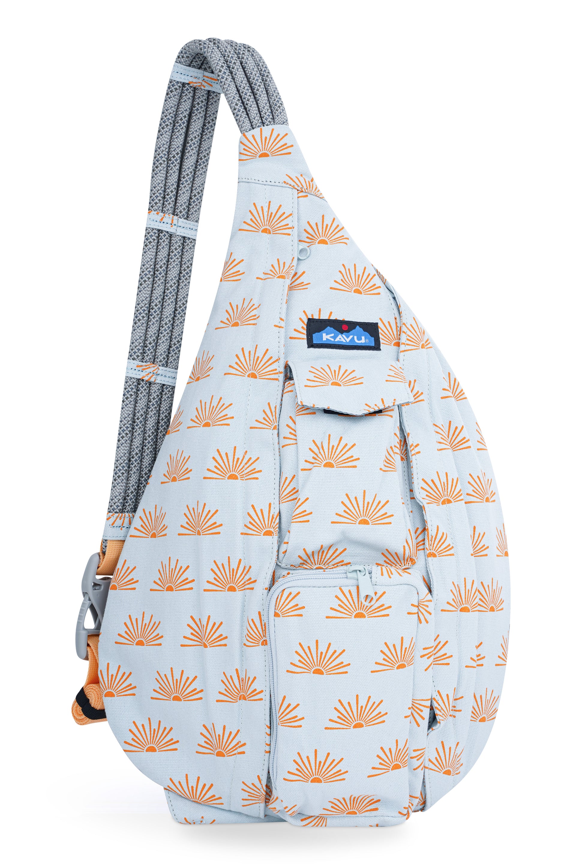 kavu mini rope bag crossbody shoulder cotton backpack KAVU Rope Bag Sand Blot