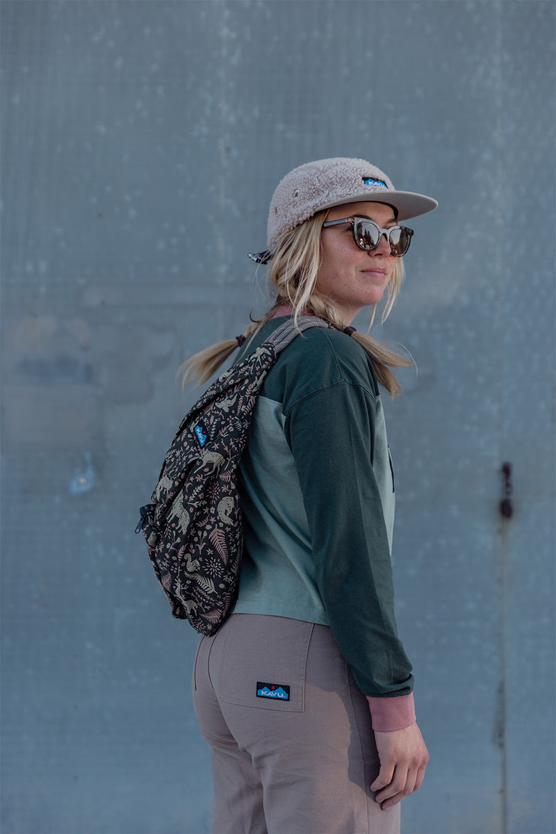 Grey kavu bag sale