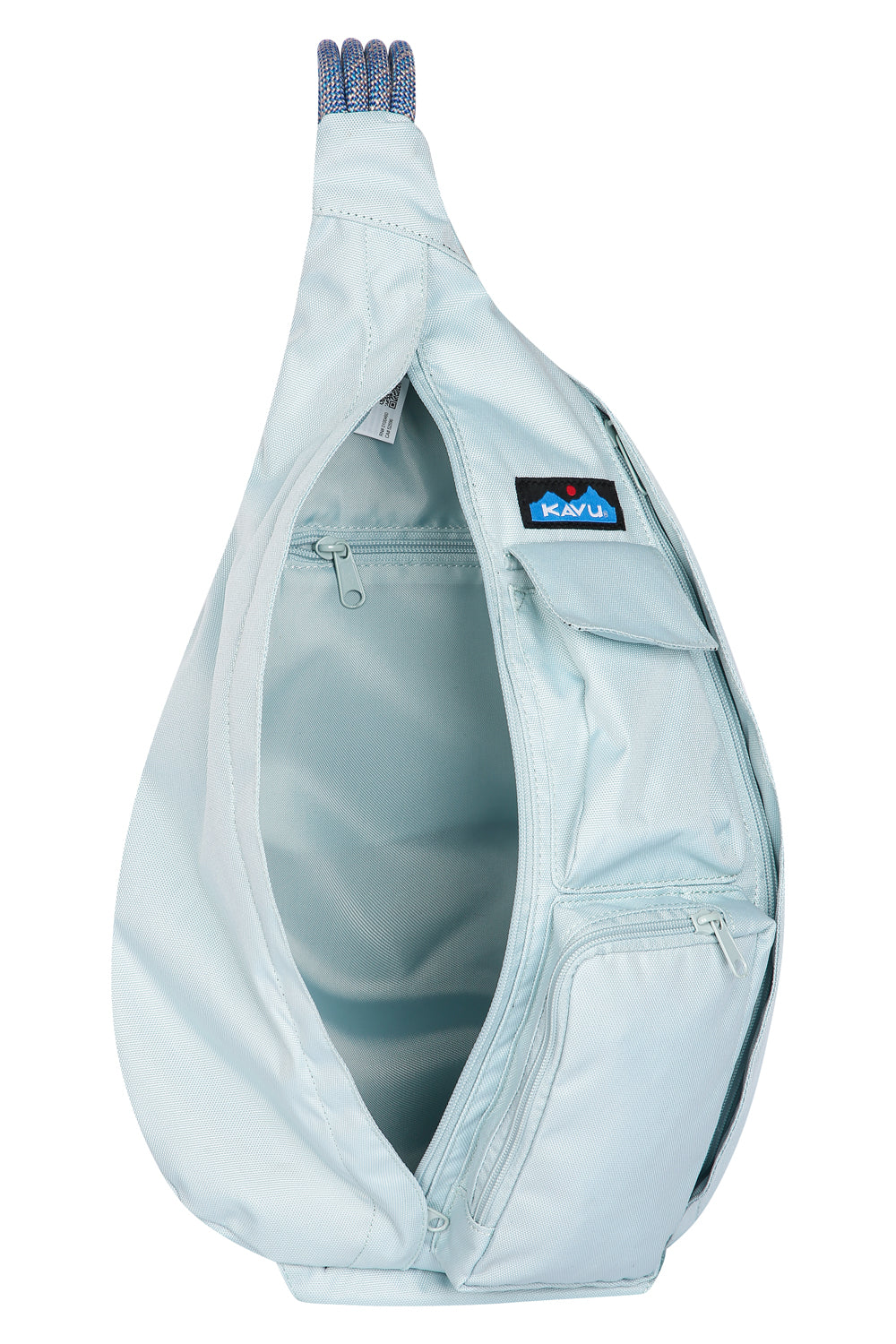 Light blue sling bag on sale