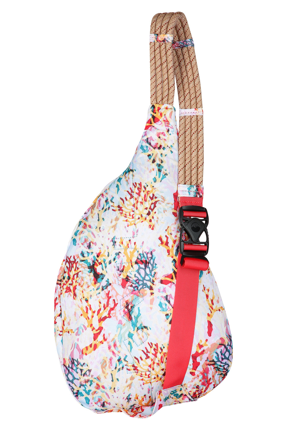 kavu rope bag purple rain Rope Sling Pink