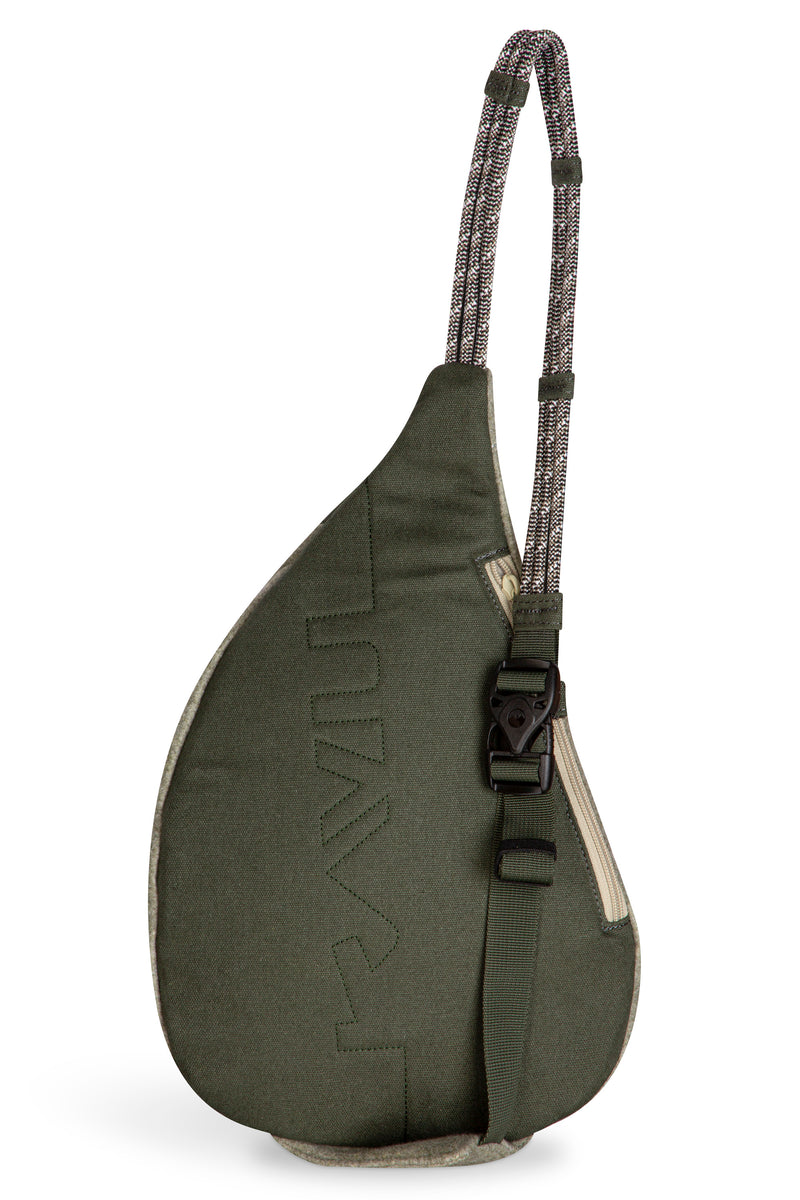 Grey kavu rope sling bag hotsell