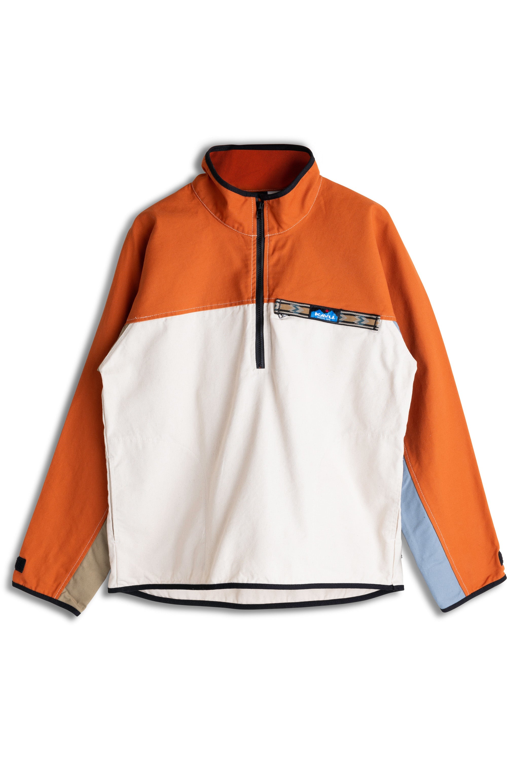 ジャケット・アウター 90s-00s KAVU short length zipup duck JKT Kissonic Women's Cropped Puffer Jacket Full Zip Stand Collar