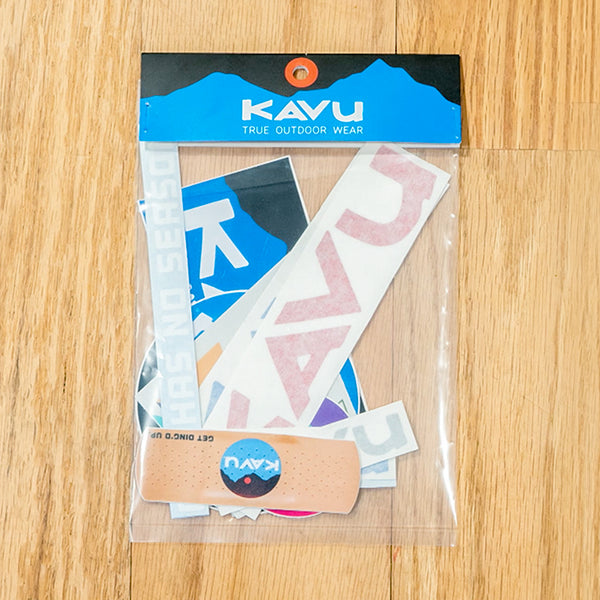 KAVU Sticker Pack KAVU
