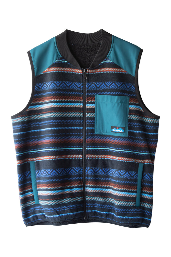 KAVU Boa Vest BLACK Lサイズ トップス