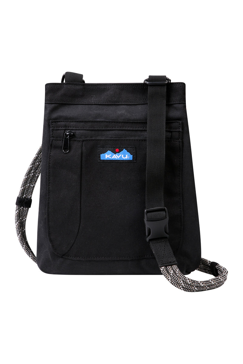 KAVU For Keeps Bag With Hip Crossbody Adjustable Purse Strap 4 Pocket Purse