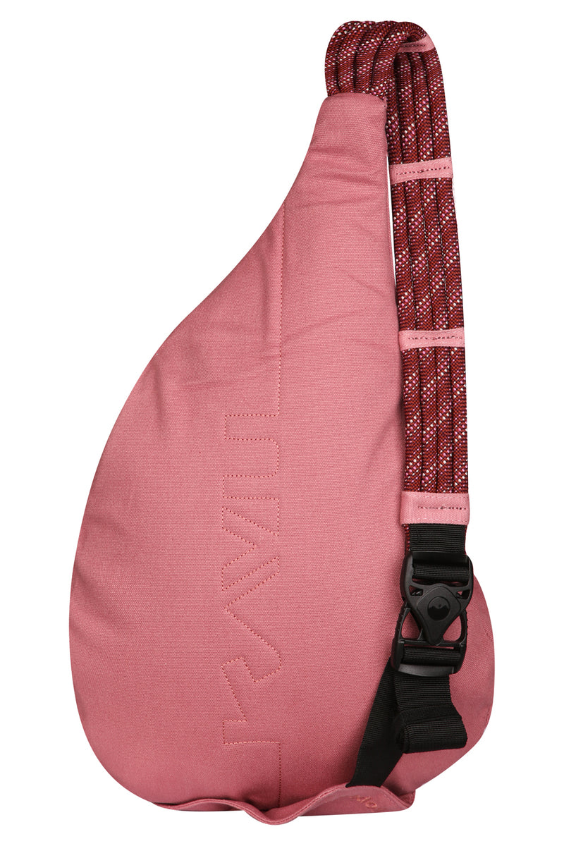 Fox fur bag with mink fur bag handle (pink)