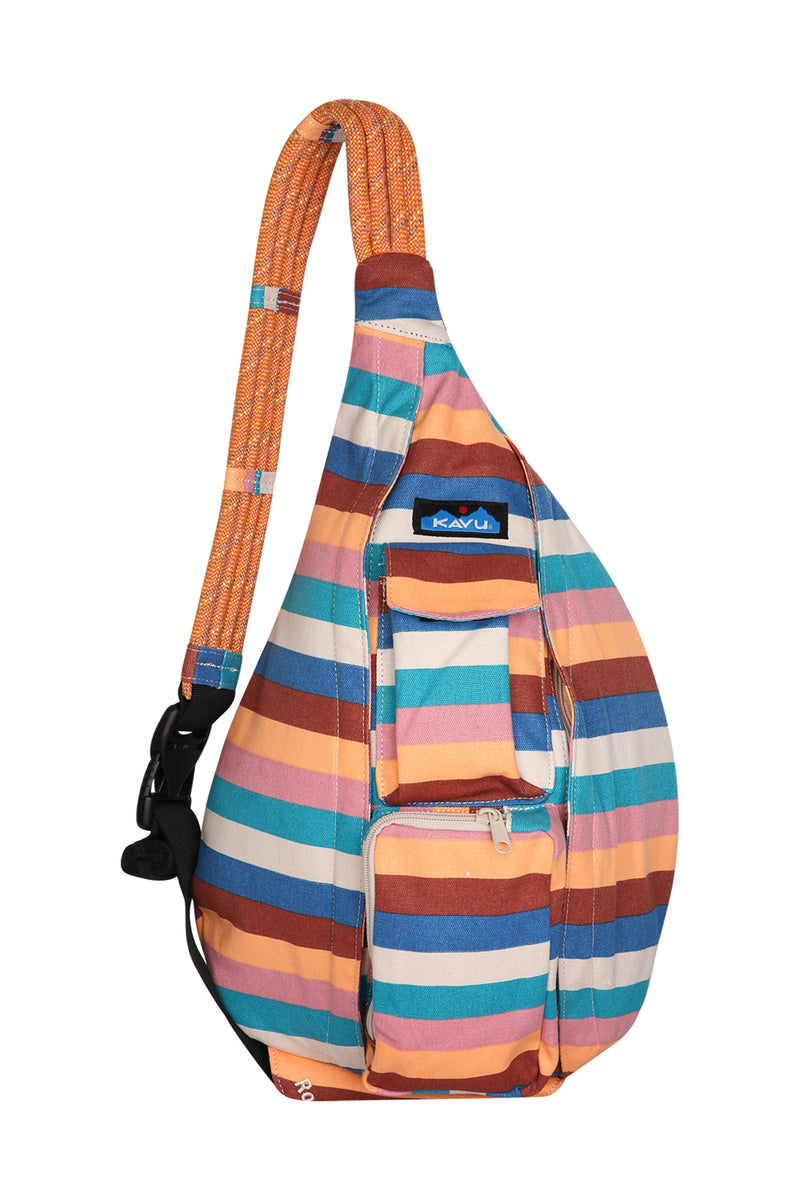 KAVU Original Rope Sling Pack with Adjustable Rope Shoulder Strap